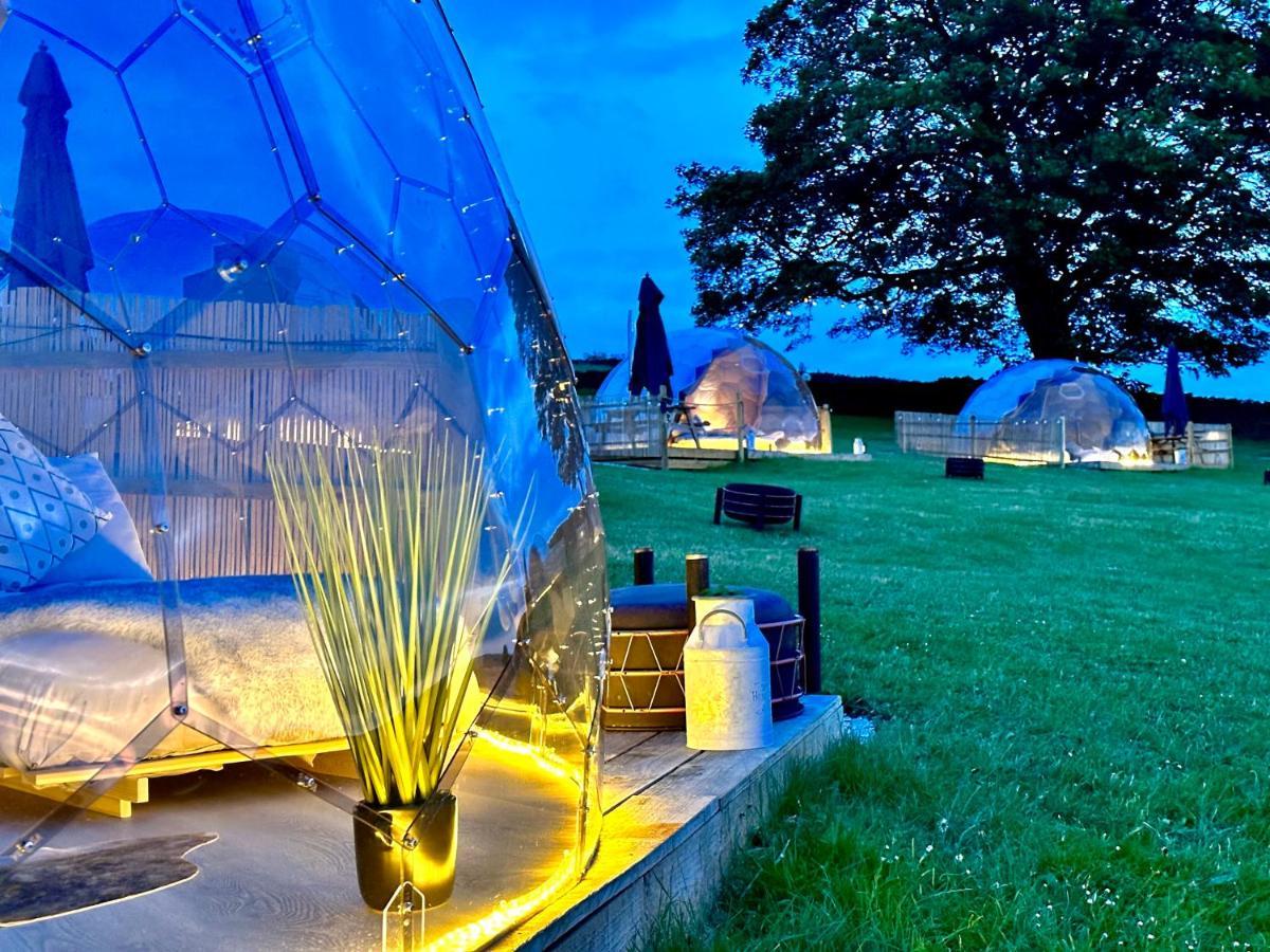 Deerstone Glamping-Pinhaw Beacon Dome Hot Tub 호텔 Earby 외부 사진
